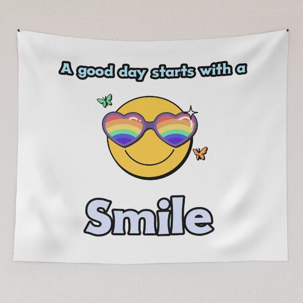 Item preview, A good day starts with a Smile designed and sold by DoraHappy.