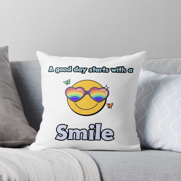 Item preview, A good day starts with a Smile designed and sold by DoraHappy.