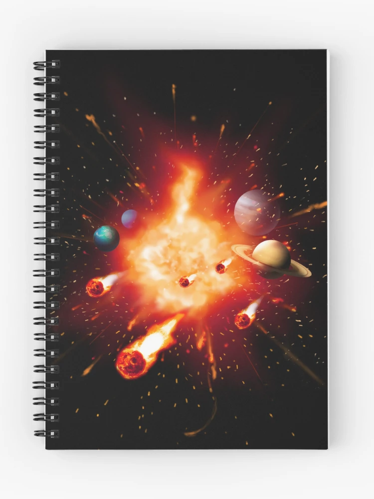 Thumbnail 1 of 3, Journal, Exploding Sun designed and sold by Cosix.
