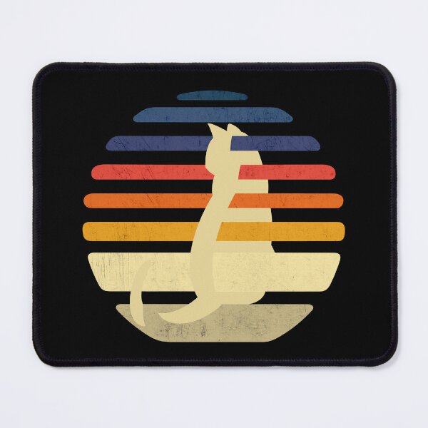 Item preview, VINTAGE SUNSET CAT - Funny Cat Pictures, Vintage Cat designed and sold by FunnyCatsFam.