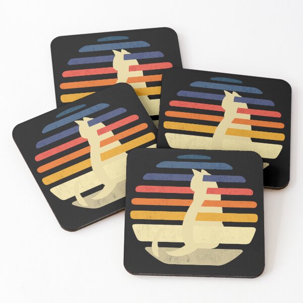 Item preview, VINTAGE SUNSET CAT - Funny Cat Pictures, Vintage Cat  designed and sold by FunnyCatsFam.