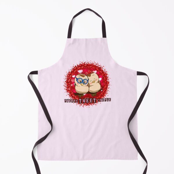 Item preview, “Pretty Tweet Couple” (Red/Pink on Pink w Text) designed and sold by PawsitiveMum.