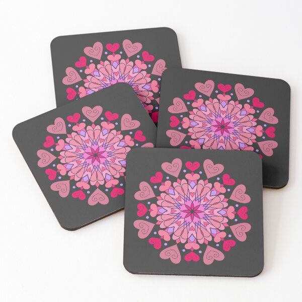 Item preview, Love Bohemian Heart Mandala designed and sold by Alondra.