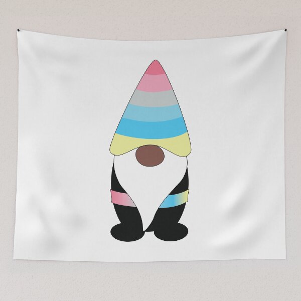 Item preview, Genderflux Pride Gnome designed and sold by Valkyrie24.