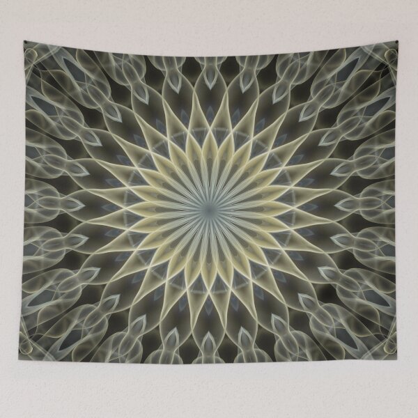 Item preview, Golden and cream mandala designed and sold by JBlaminsky.