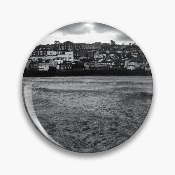 Item preview, Sunset over St Ives, Cornwall Monochrome designed and sold by MaclarenPhoto.