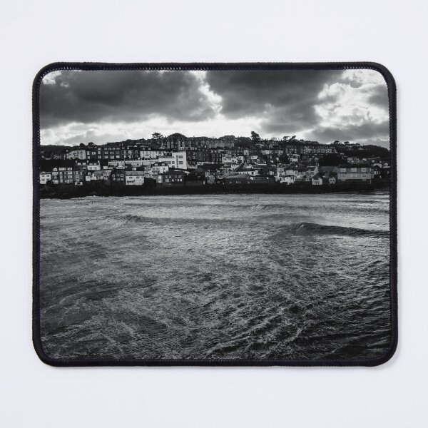 Item preview, Sunset over St Ives, Cornwall Monochrome designed and sold by MaclarenPhoto.