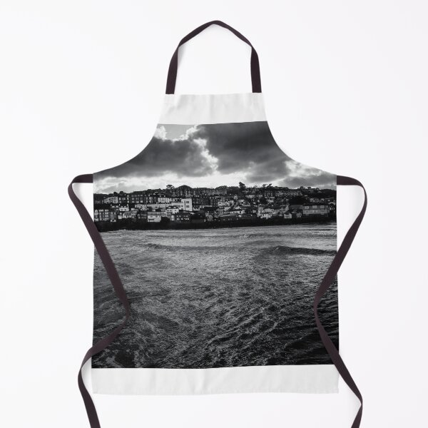 Item preview, Sunset over St Ives, Cornwall Monochrome designed and sold by MaclarenPhoto.