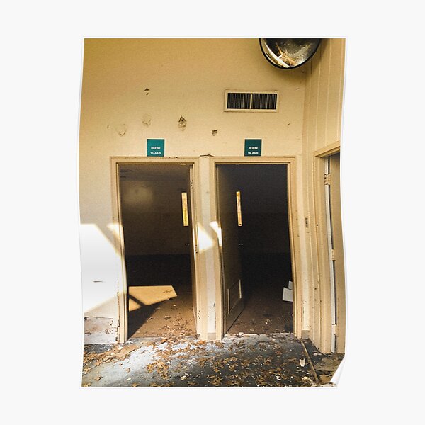 Abandoned Doorways. Poster