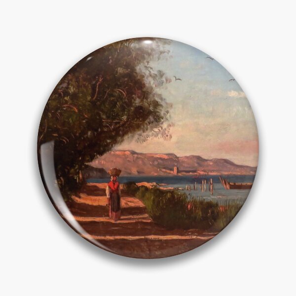 Item preview, Landscape in Martigues, by Paul Guigou - 1869 designed and sold by Geraldo Garcia.