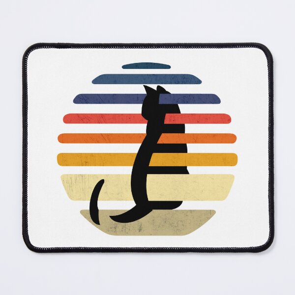 Item preview, VINTAGE SUNSET CAT - Funny Cat Pictures, Vintage Cat designed and sold by FunnyCatsFam.