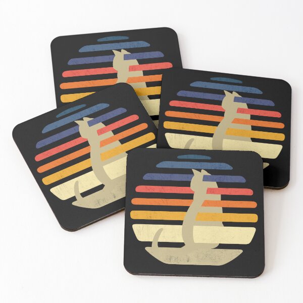 Item preview, VINTAGE SUNSET CAT - Funny Cat Pictures, Vintage Cat  designed and sold by FunnyCatsFam.