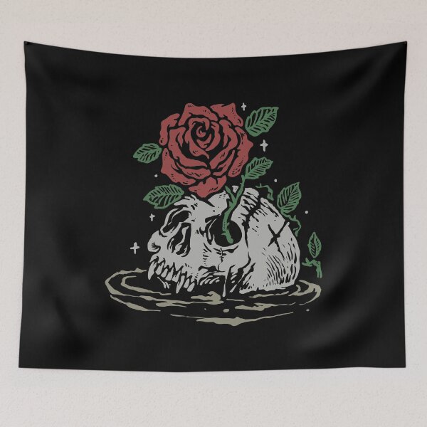 Item preview, Skull and Rose designed and sold by bFred.