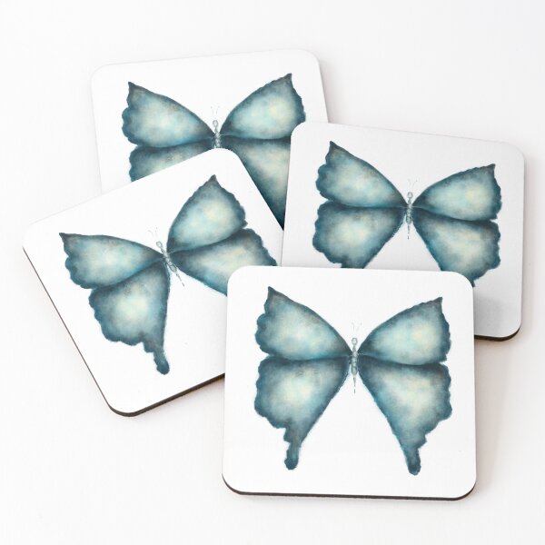 Artikelvorschau, Blauer Schmetterling - Grunge-Farbe entworfen und verkauft von Inktown.