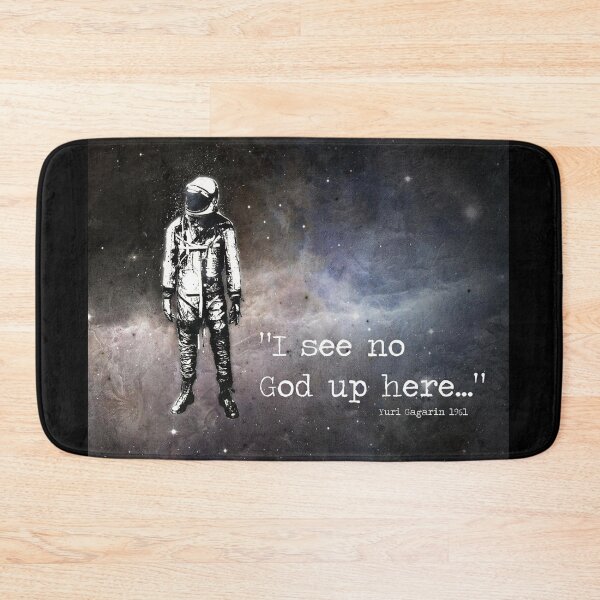 Item preview, Yuri Gagarin - There's no God! designed and sold by VintagePeople.
