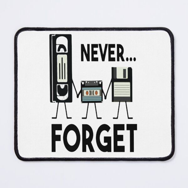 Item preview, Never Forget retro designed and sold by Makisat.