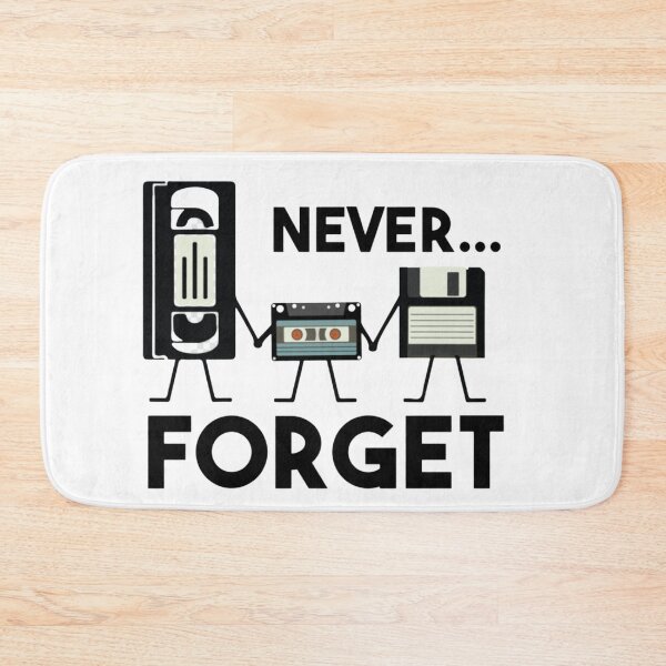 Item preview, Never Forget retro designed and sold by Makisat.