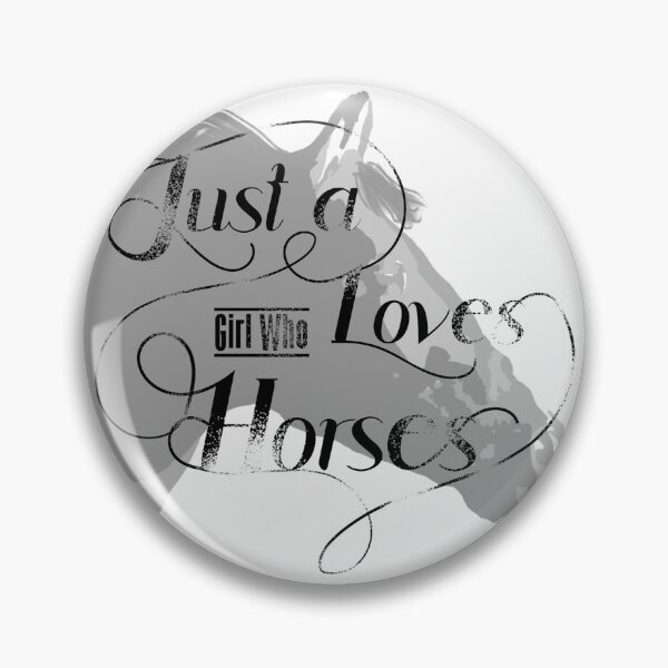 Item preview, Solo una chica que ama los caballos designed and sold by EquusArtisan.