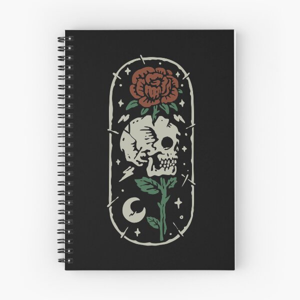 Item preview, Skull Rose and Moon designed and sold by bFred.