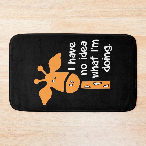 Item preview, I have no idea what I'm doing FUNNY giraffe meme - Clueless - No Clue - CUTE giraffe lover gift designed and sold by originalsusie.
