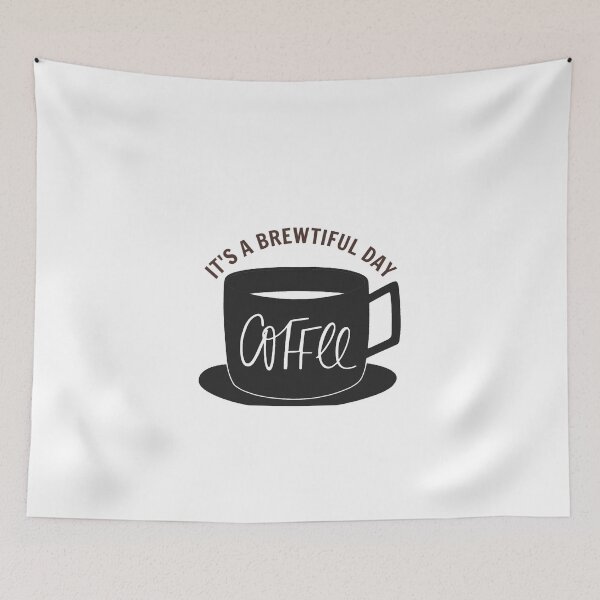 Item preview, It's A Brewtiful Day - Black Coffee Cup designed and sold by universegrace.
