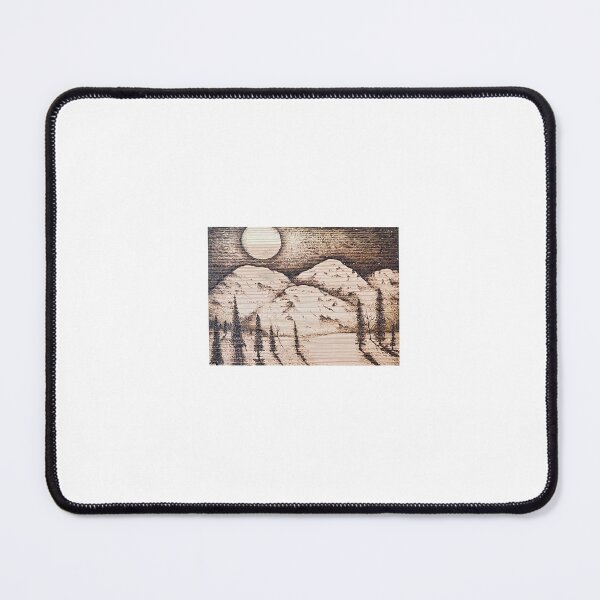 Item preview, Wood Woods at night designed and sold by ojmstudio.