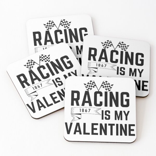 Item preview, racing is my valentine - Funny Birthday Christmas Valentine Competition gifts designed and sold by salahnewdesign.