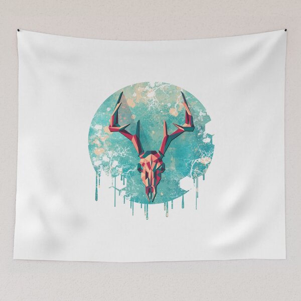 Item preview, polygon skull designed and sold by gh30rgh3.