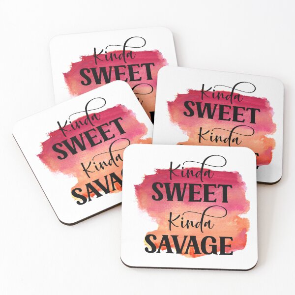 Item preview, Kinda Sweet Kinda Savage - Sarcastic Funny  designed and sold by younghopes.