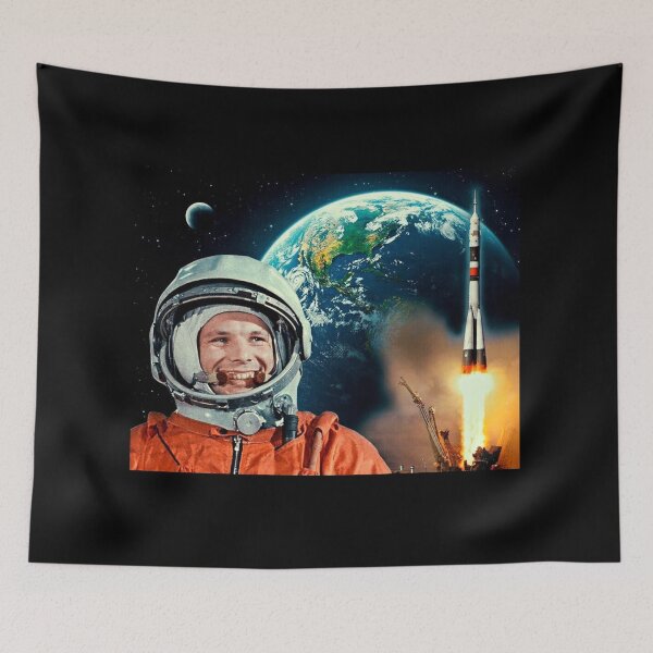 Item preview, Yuri Gagarin - First Man in Space designed and sold by VintagePeople.