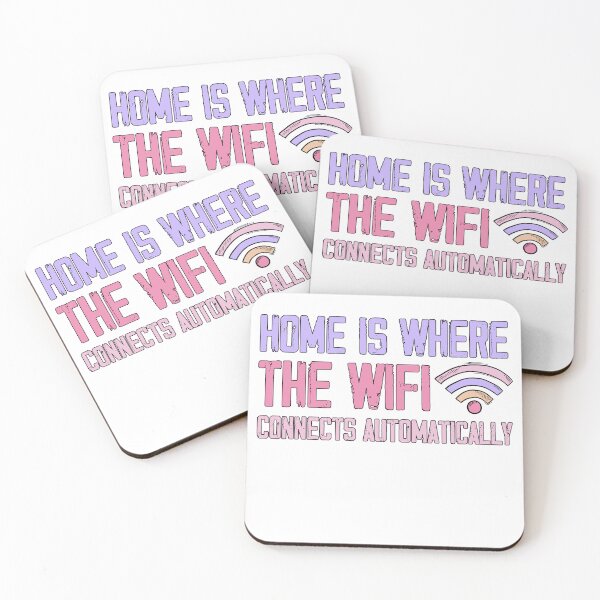 Item preview, Home is where the wifi connects automatically designed and sold by ErmessThiings.