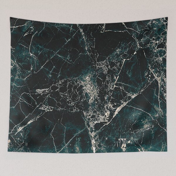 Item preview, Abstract marble teal white vibrant pattern designed and sold by cutecrazytshirt.