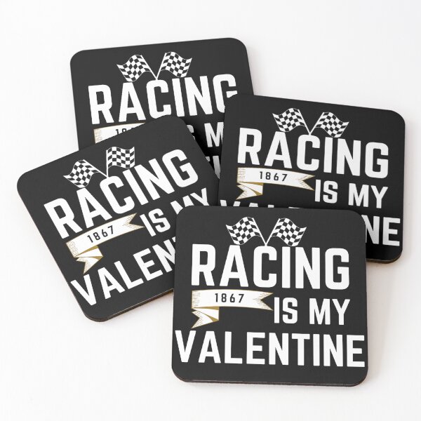 Item preview, racing is my valentine - Funny Birthday Christmas Valentine Competition gifts designed and sold by salahnewdesign.