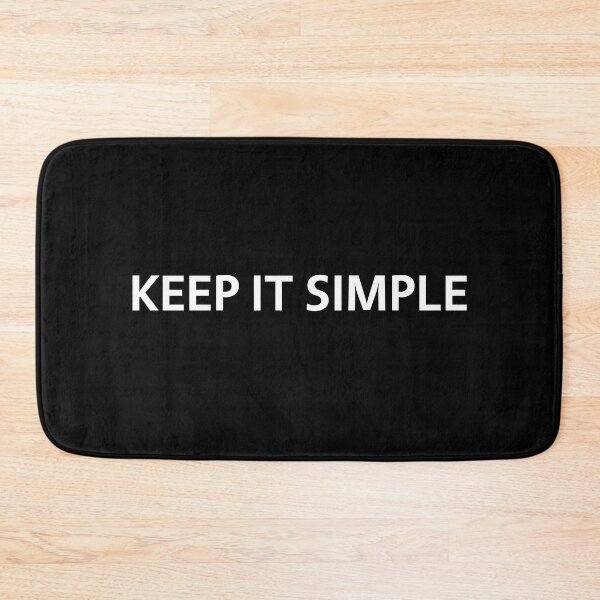 Item preview, Keep It Simple Cool Quote Cute Funny Sayings Fashion designed and sold by sillyquestions.