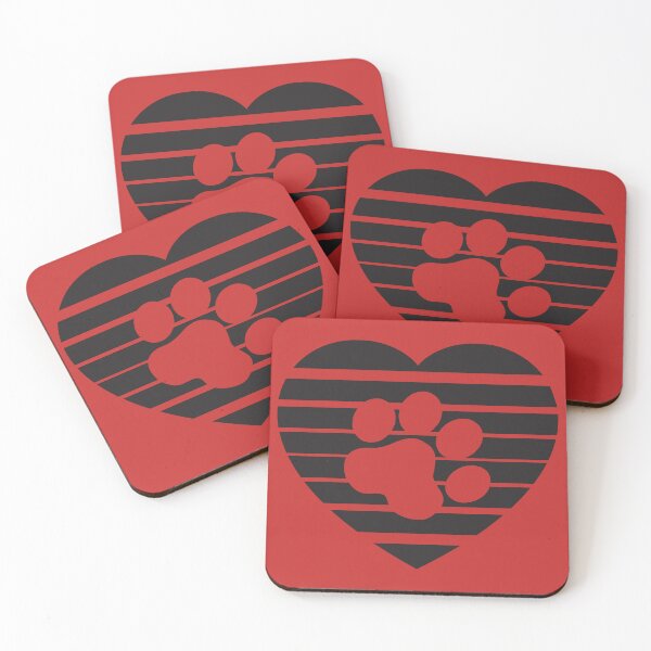 Item preview, Cat Paw Heart Valentine - Black designed and sold by skauff.