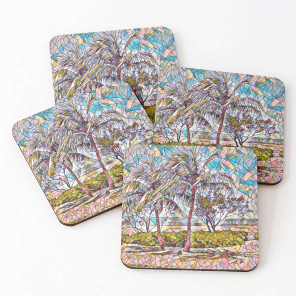 Item preview, White Marlin Beach Islamorada Florida Keys Mosaic designed and sold by KeysTreasures.