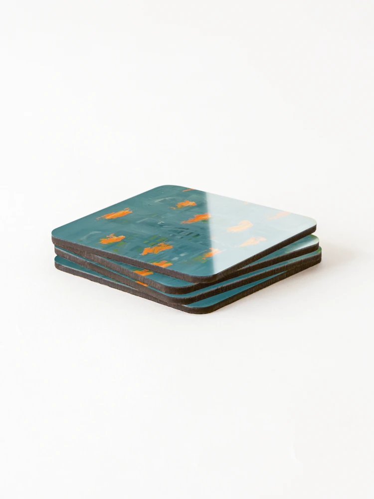 Thumbnail 4 of 5, Coasters (Set of 4), Reflections designed and sold by Robin Greenberg.