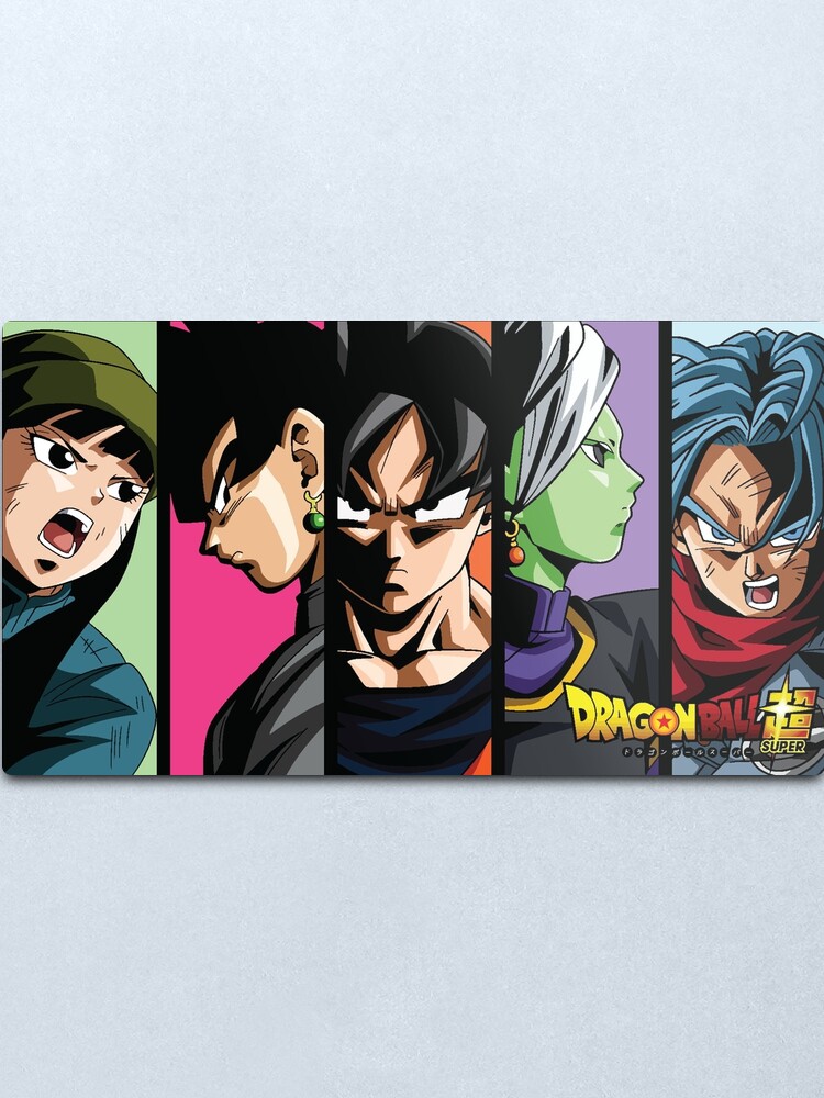 Goku Black Goku Zamasu Trunks And Mai Dragon Ball Anime