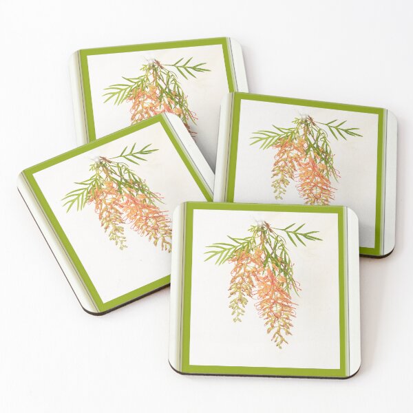 Item preview, Grevillea, 'peaches and cream' designed and sold by Bevlyn.