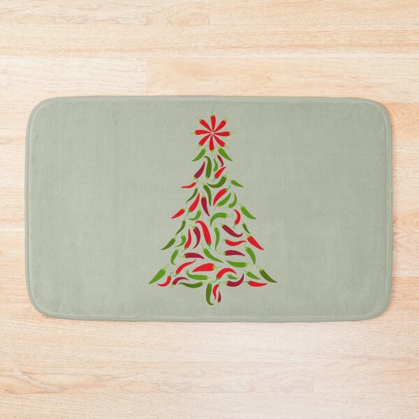 Item preview, Red and Green Chile Peppers Tree designed and sold by Normandie Rainwater.