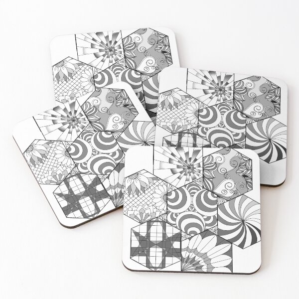 Item preview, Tangled Honeycomb designed and sold by lezell.