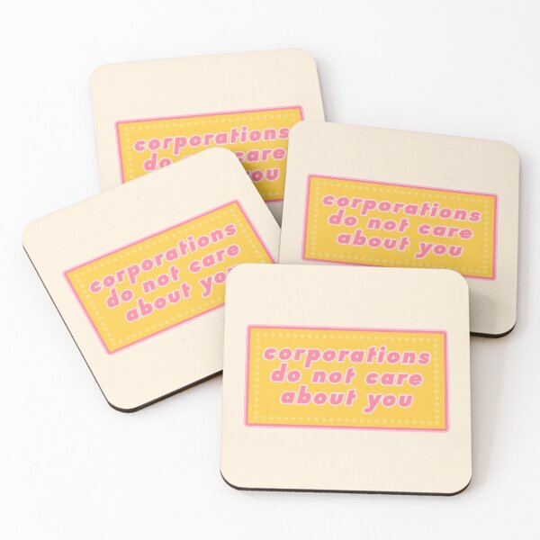 Item preview, Corporations Do Not Care About You designed and sold by voltzandvoices.