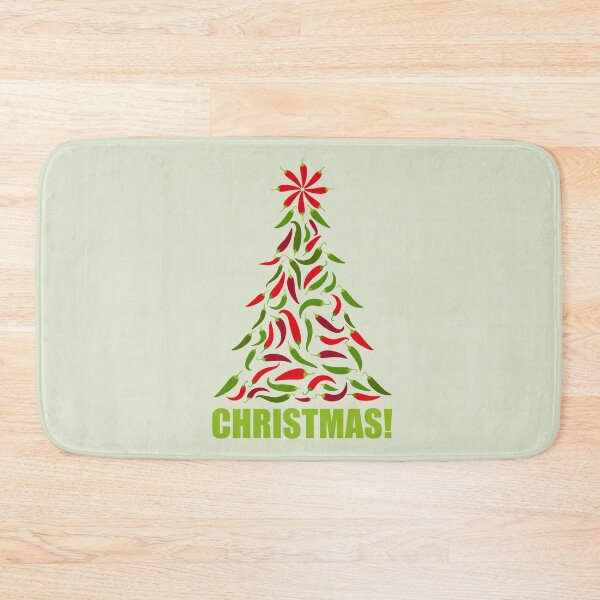 Item preview, Red and Green Chile Christmas Tree designed and sold by Normandie Rainwater.
