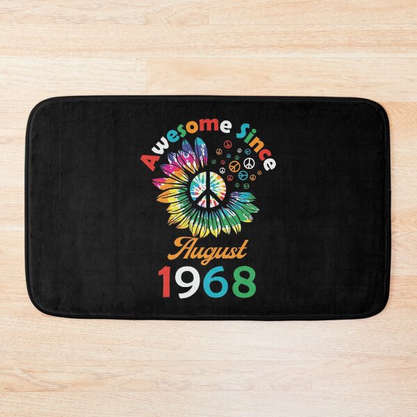 Item preview, Funny Birthday Quote, Awesome Since August 1968, Retro Birthday designed and sold by Estrytee.