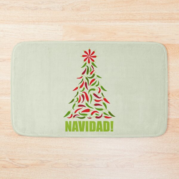 Item preview, Red and Green Chile Navidad Tree designed and sold by Normandie Rainwater.