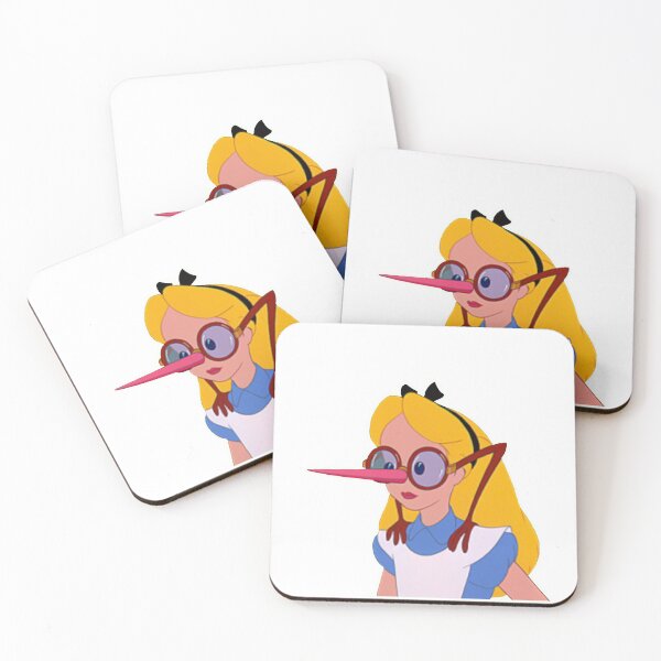 Item preview, Alice With Bird Glasses designed and sold by ViridisGB.