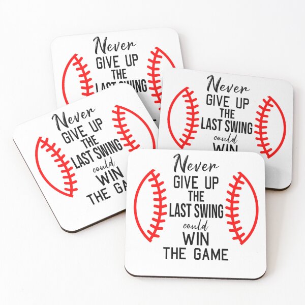 Item preview, Never give up the last swing could win the game designed and sold by DZ-Merch.