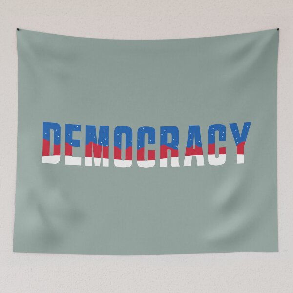 Item preview, American Democracy Landscape designed and sold by Normandie Rainwater.