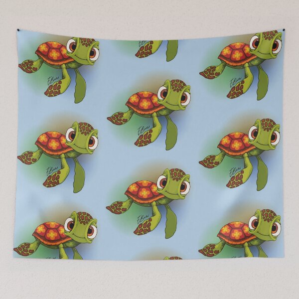Item preview, Cute turtle designed and sold by emmaburndesigns.
