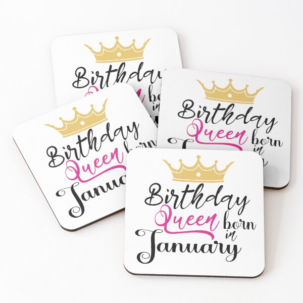 Item preview, Birthday Queen born in January with crown designed and sold by Rsagur12.